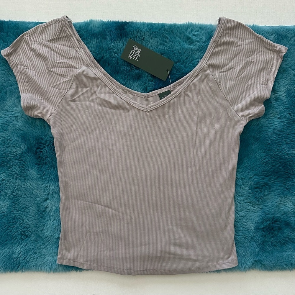 Wild Fable Women's Taupe Top Size M